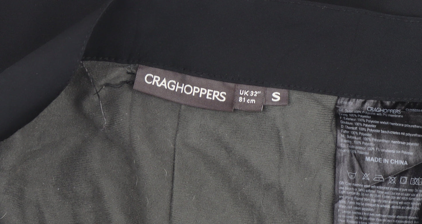 Craghoppers Black Walking Trousers Unisex S