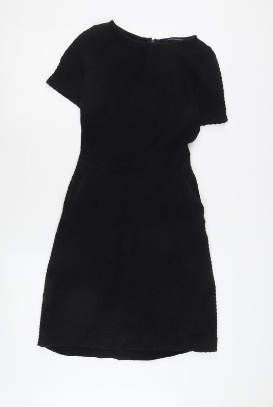 French Connection Women's Black XS Sheath Dress