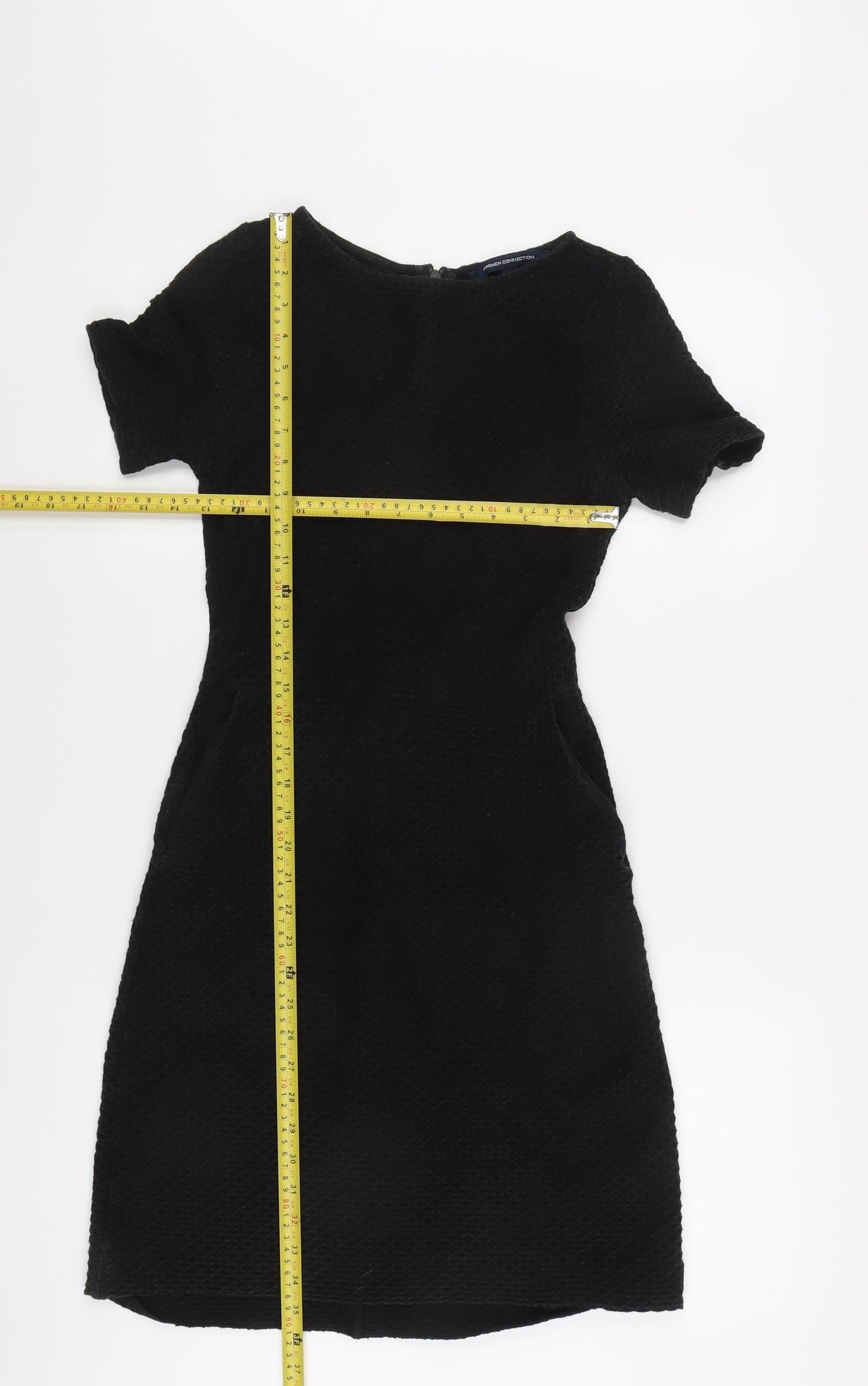 French Connection Women's Black XS Sheath Dress