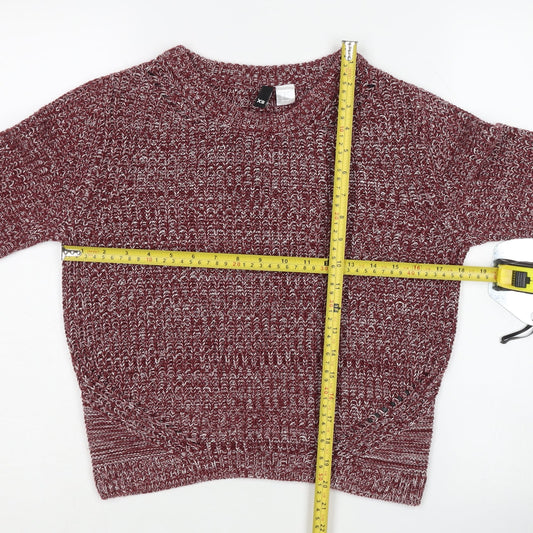 Womens UK Size XS H&M Multicoloured Pullover Jumper
