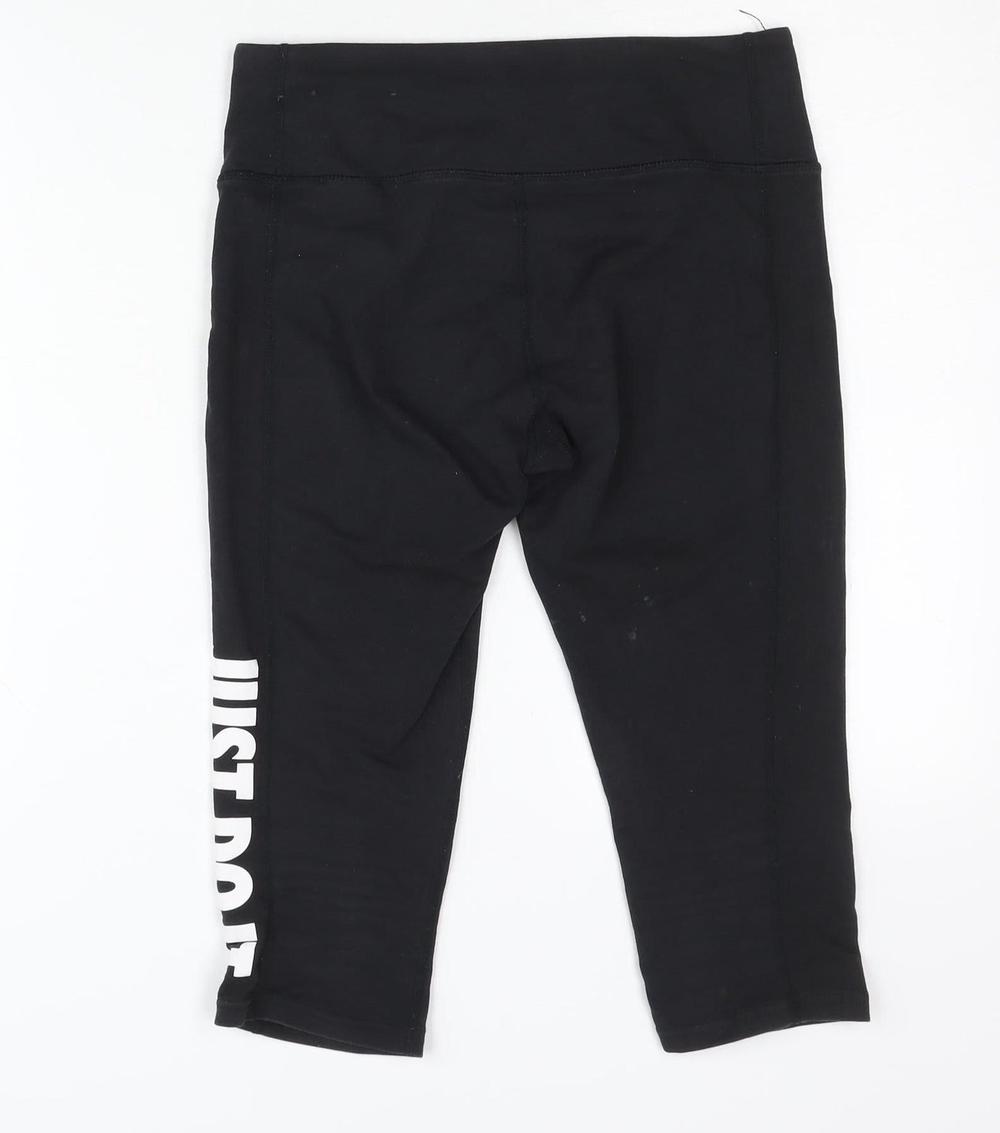 Nike Women's Black Cropped Leggings, Size S