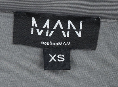 Mens UK Size XS boohooMAN Grey Basic Jacket