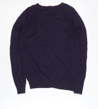 Betty Jackson Black Women's Purple Cardigan Size 10