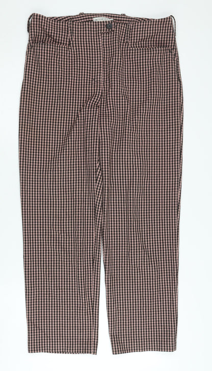 Womens UK Size M Light Before Dark Regular Fit Casual Multicoloured Trousers