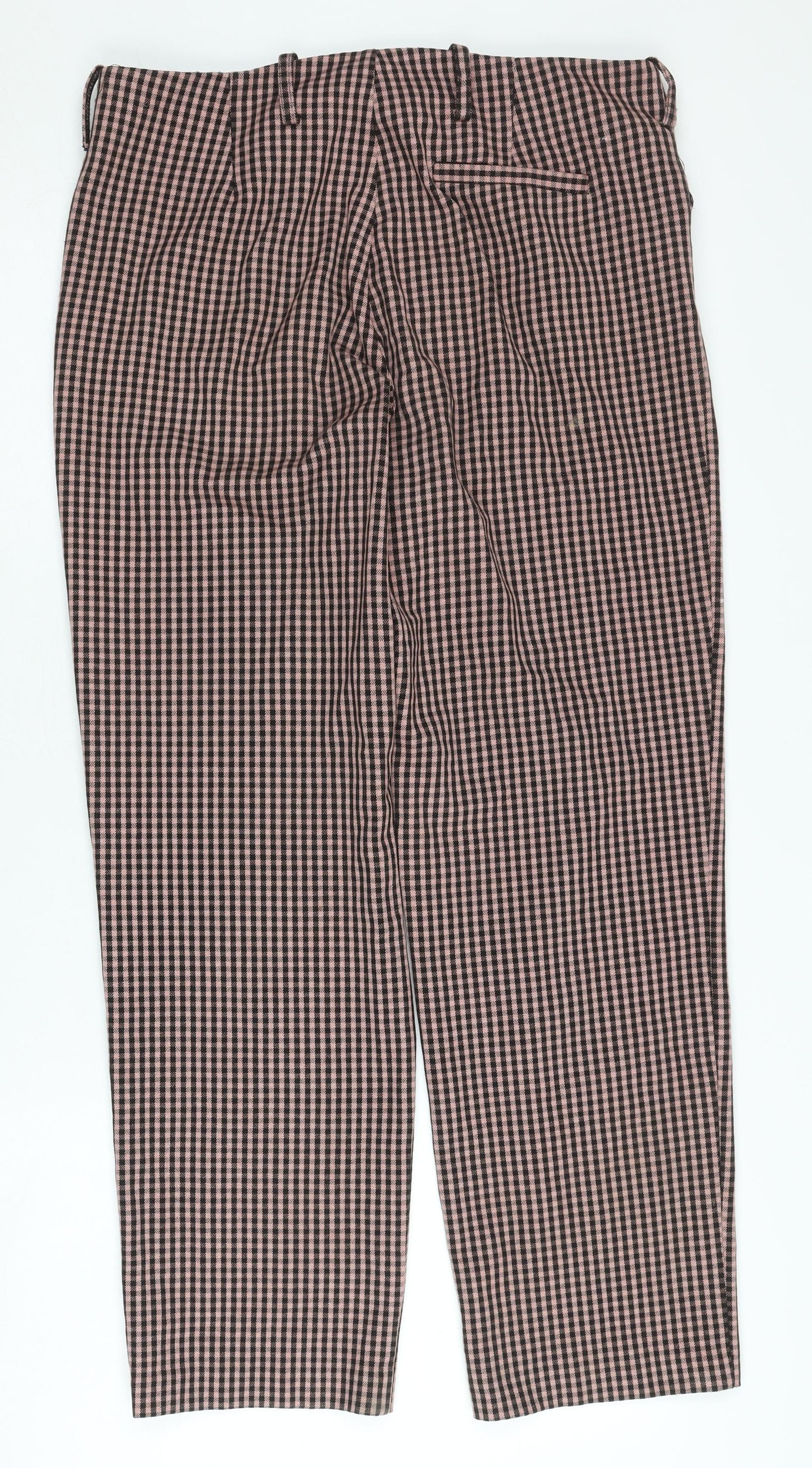 Womens UK Size M Light Before Dark Regular Fit Casual Multicoloured Trousers