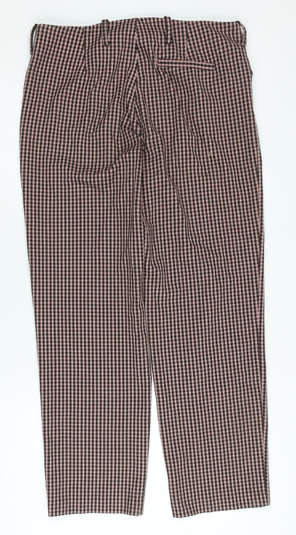 Womens UK Size M Light Before Dark Regular Fit Casual Multicoloured Trousers