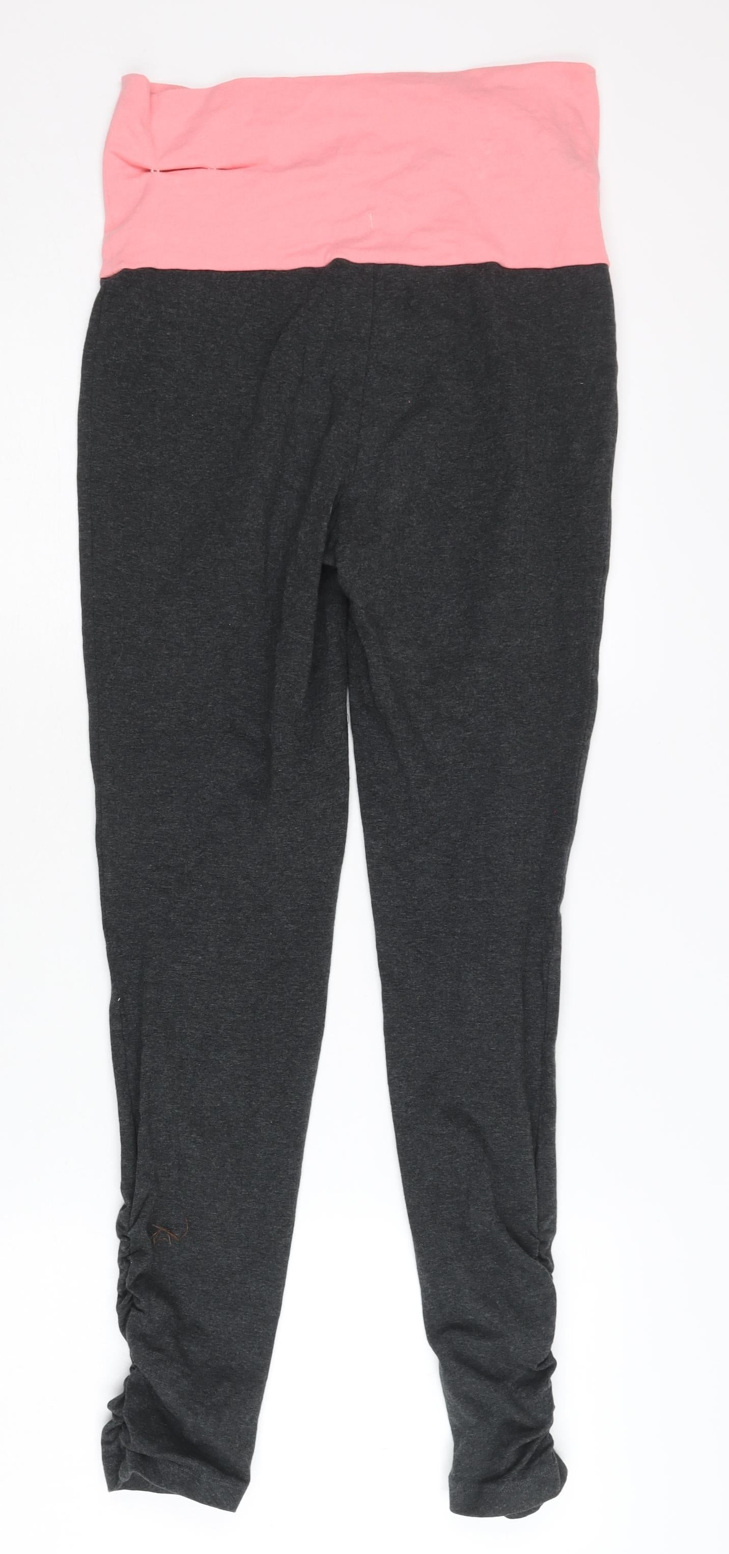 Decathlon Women's Activewear Leggings, Black/Pink, M