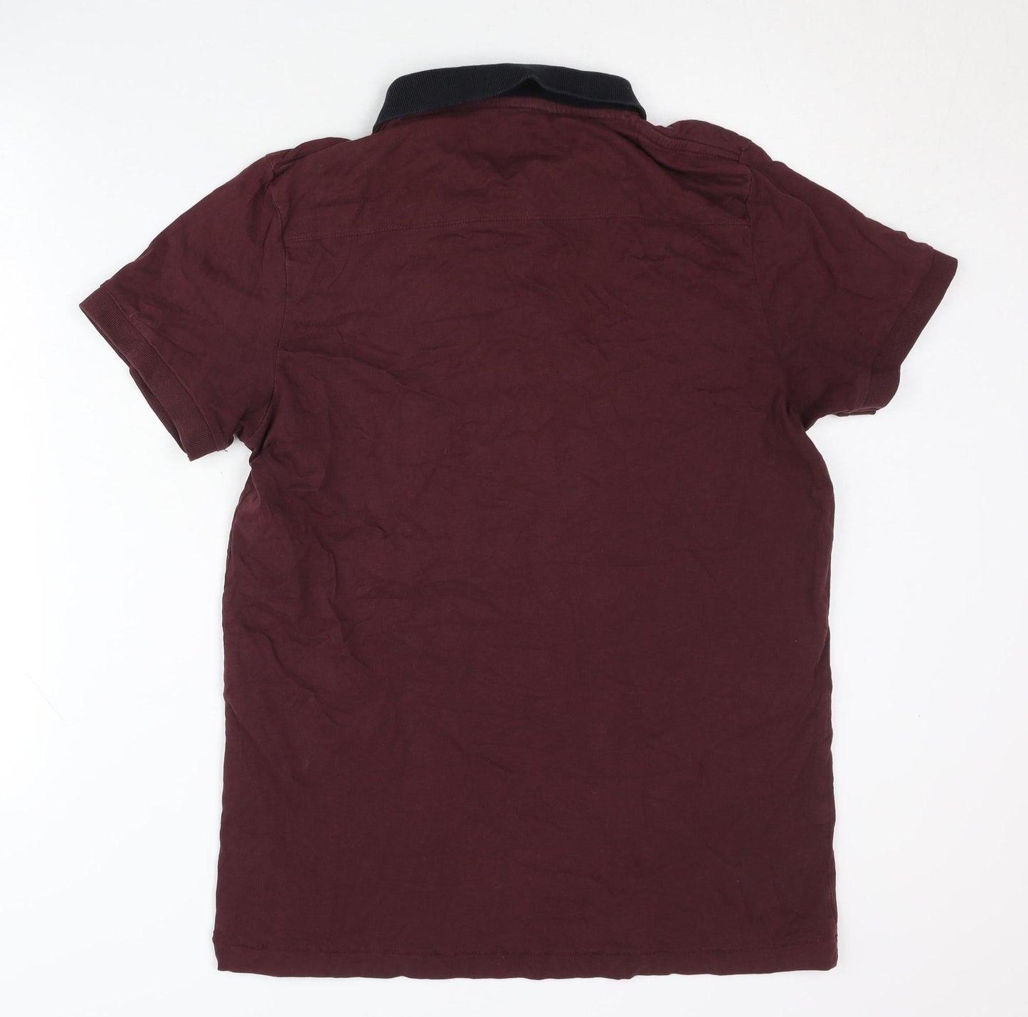 French Connection Men's Red Polo Shirt XL