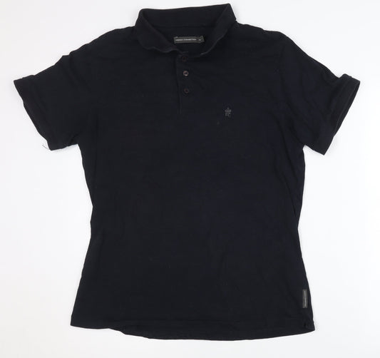 French Connection Black Men's XL Polo Shirt