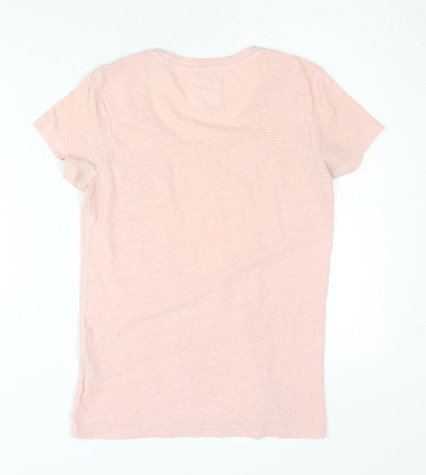 Jack Wills Pink Women's Basic T-Shirt Size 8