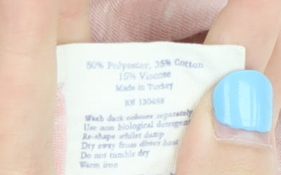 Jack Wills Pink Women's Basic T-Shirt Size 8