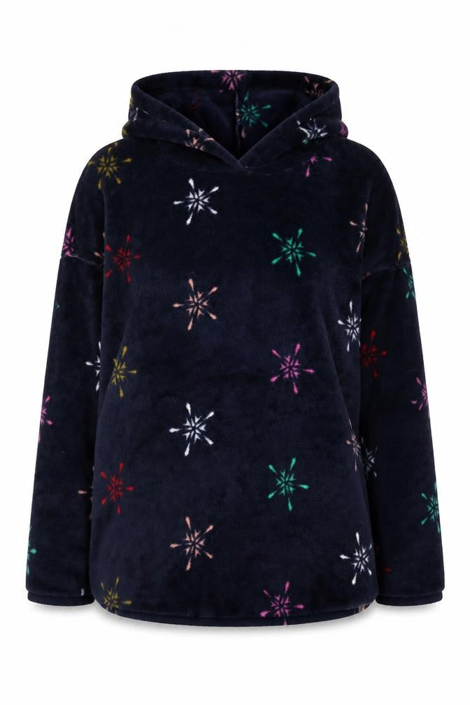 Womens UK Size M Marks and Spencer Multicoloured Pullover Hoodie