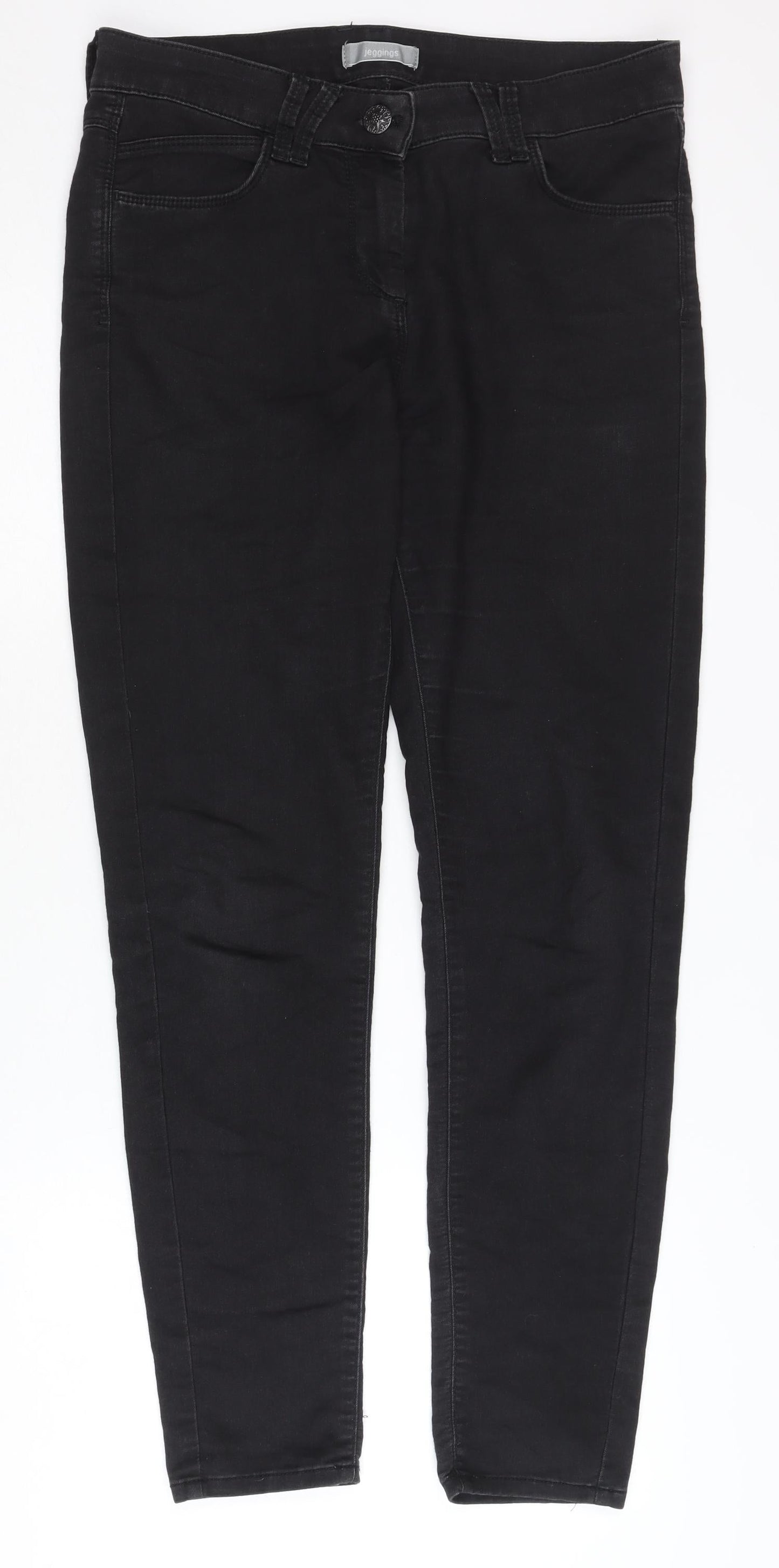 Womens UK Size 12 Marks and Spencer Slim Fit Jegging Black Jeans
