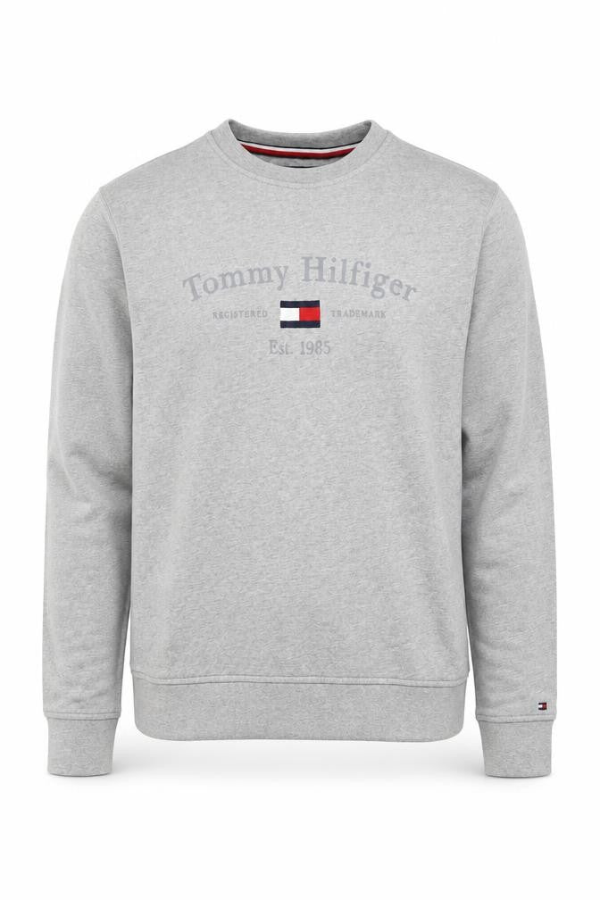 Mens UK Size S Tommy Hilfiger Grey Pullover Sweatshirt