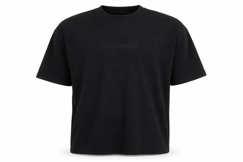 Mens UK Size L Pull&Bear Black  T-Shirt