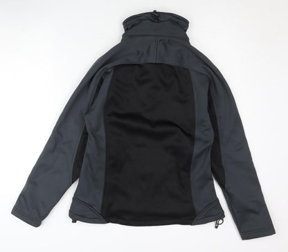 Womens UK Size 10 Mountain Life Multicoloured Soft Shell