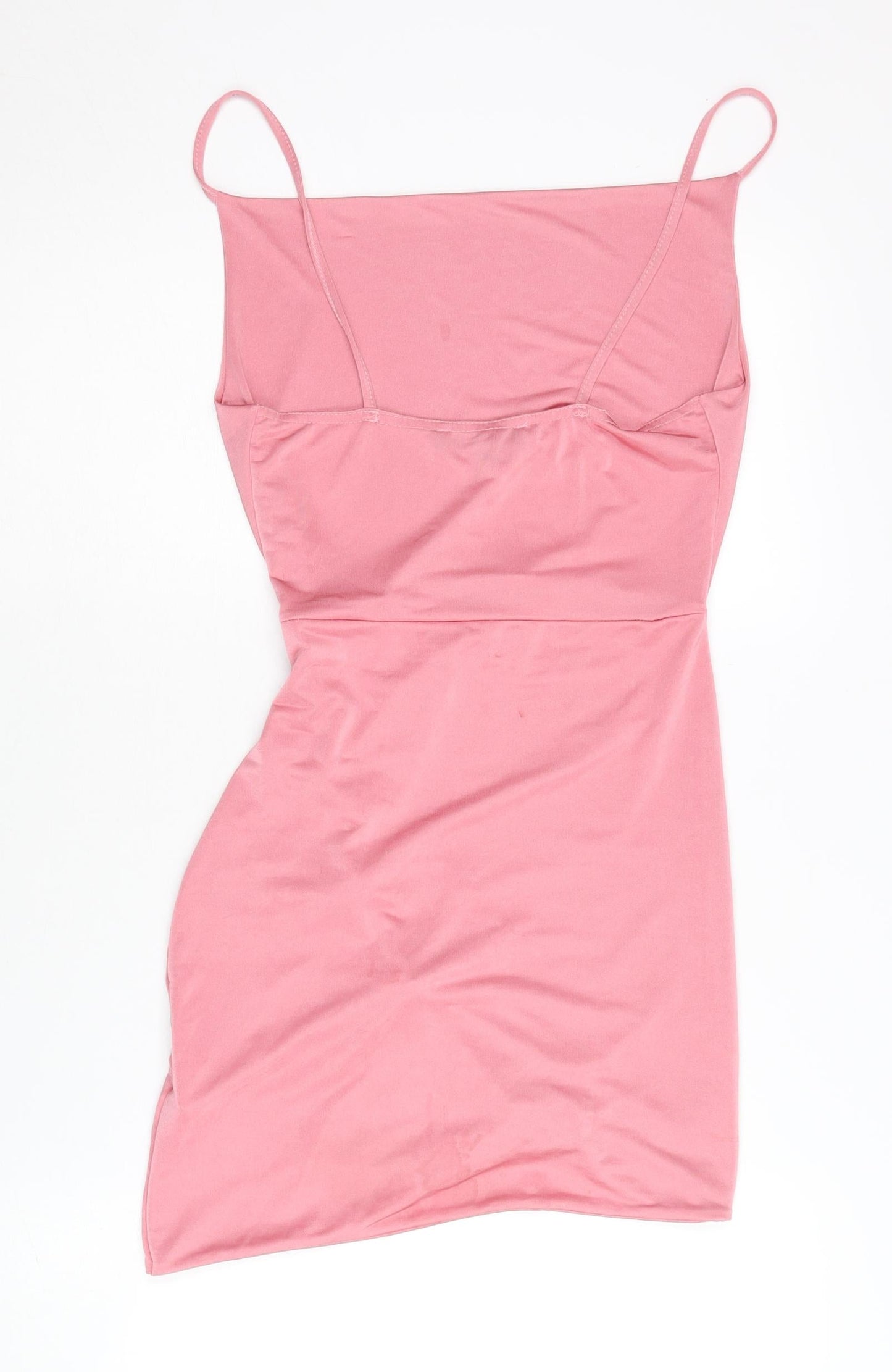 Missguided Women's Pink Bodycon Dress Size 8