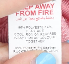 Missguided Women's Pink Bodycon Dress Size 8