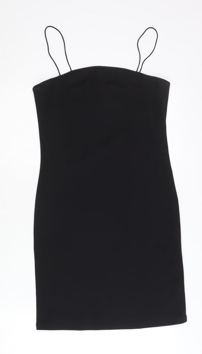 H&M Women’s Black Slip Dress UK Size 8