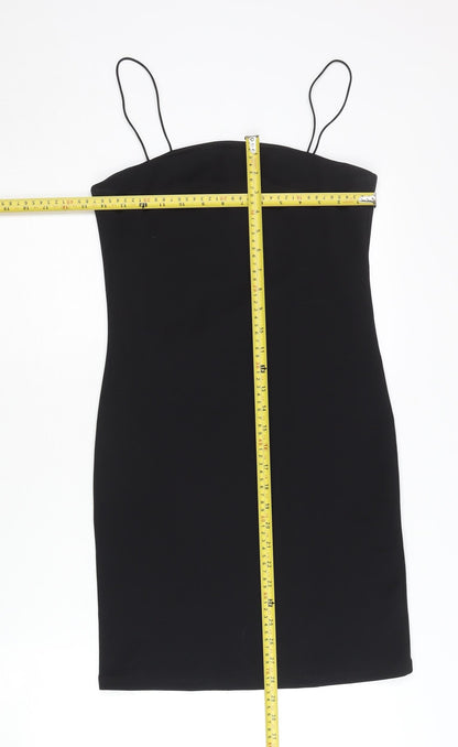 H&M Women’s Black Slip Dress UK Size 8
