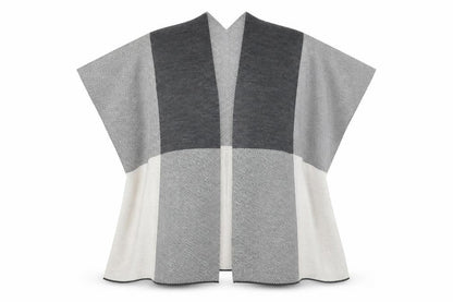 Womens UK Size One Size Wallis Grey Cape Jumper