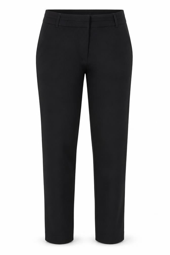 Womens UK Size 10 New Look Regular Fit  Black Trousers