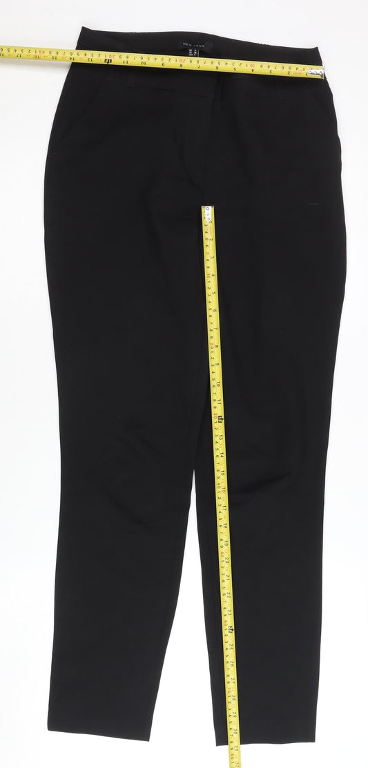 New Look Women's Black Trousers Size 10