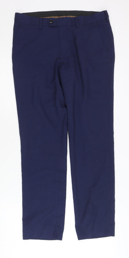 Next Men's Blue Chino Trousers Size M