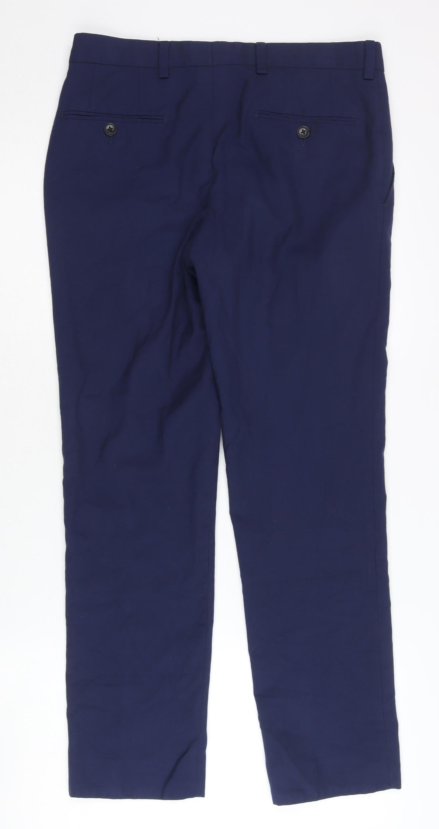 Next Men's Blue Chino Trousers Size M
