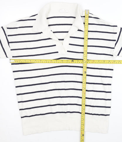 Womens UK Size 12 Gap White Pullover Jumper