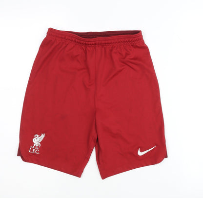 Nike Men's Red Football Athletic Shorts L