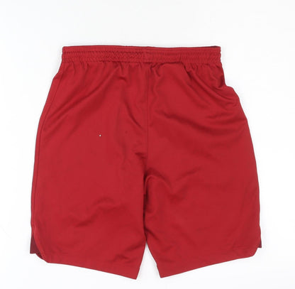 Nike Men's Red Football Athletic Shorts L