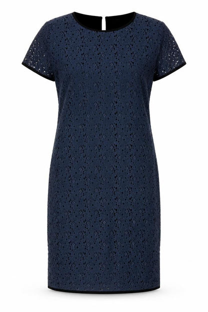 Next Women's Blue Floral Lace Dress Size 14