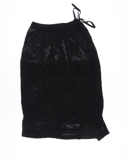 Primark Women’s Black Knit Pencil Skirt M