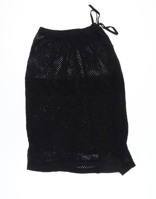 Primark Women’s Black Knit Pencil Skirt M