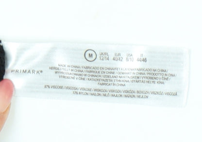 Primark Women’s Black Knit Pencil Skirt M