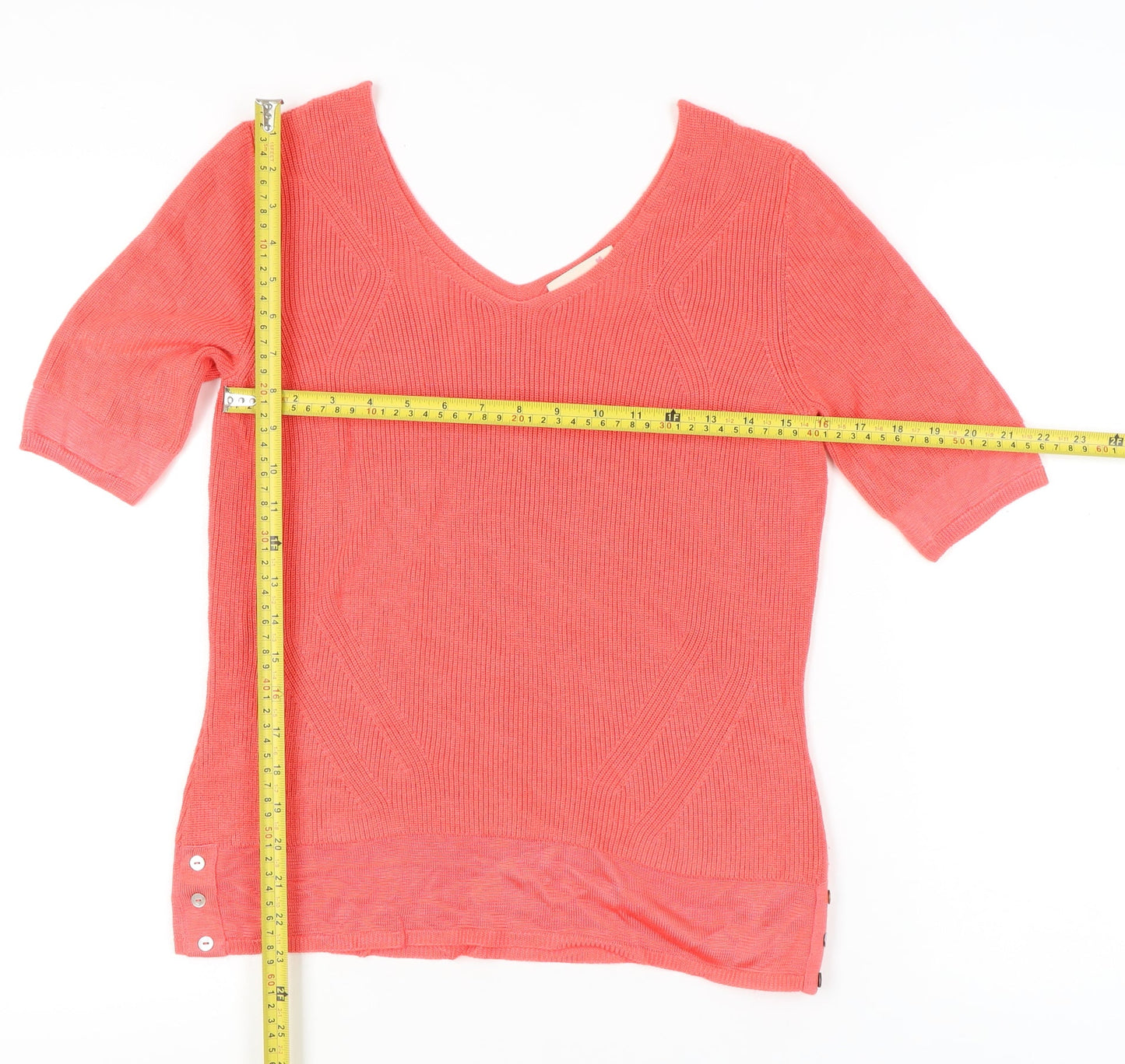 Womens UK Size 12 Marks and Spencer Pink Pullover Jumper