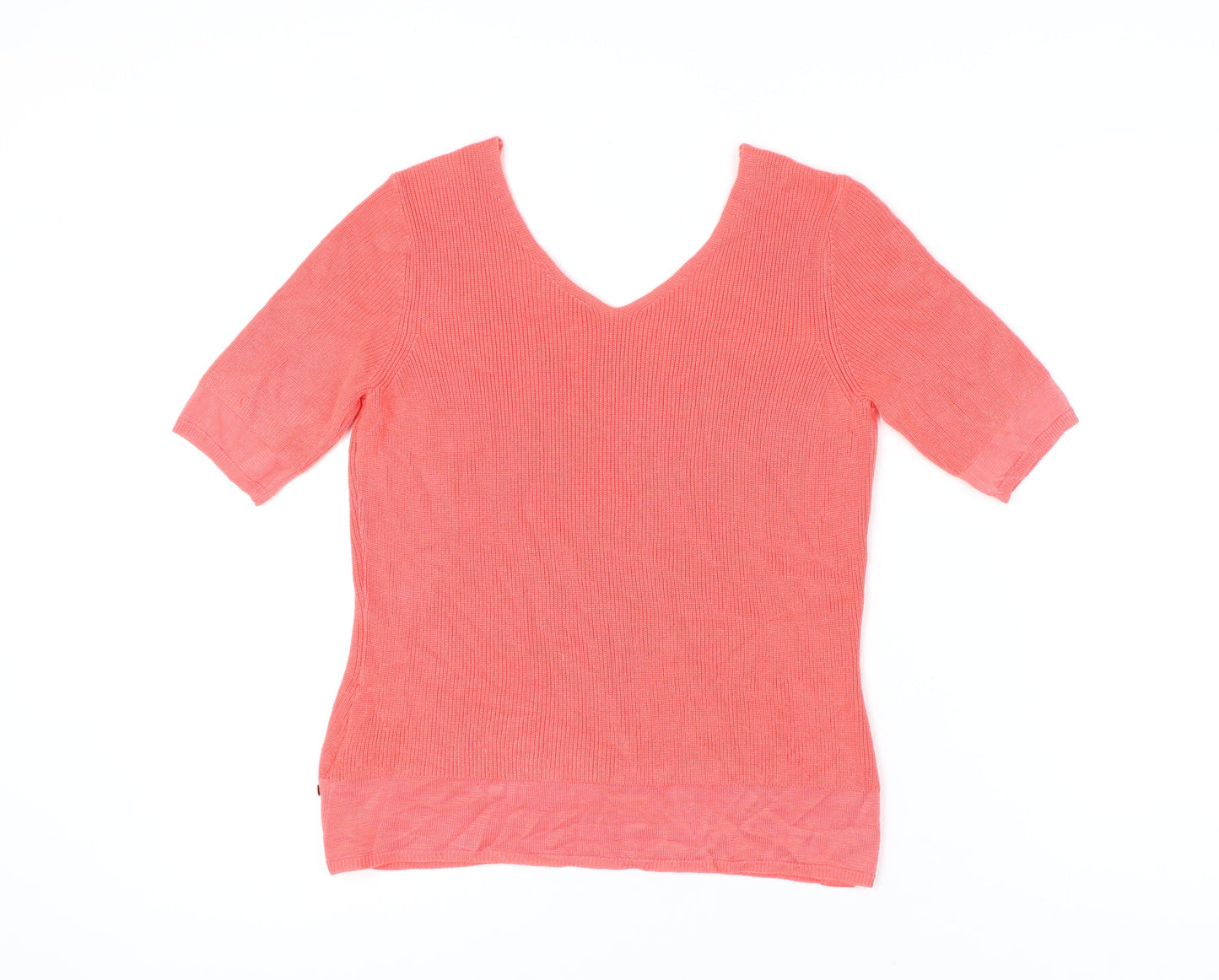 Womens UK Size 12 Marks and Spencer Pink Pullover Jumper
