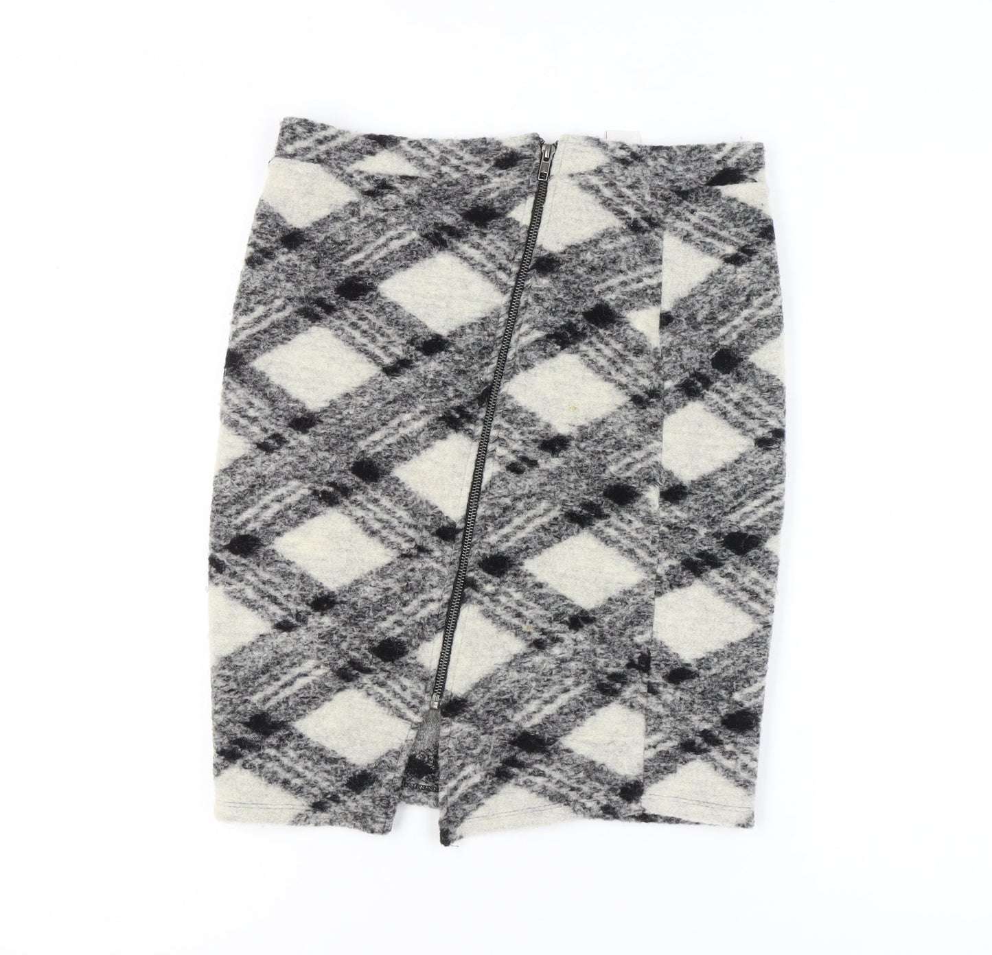 Next Women's Multicoloured Wool Pencil Skirt Size 10