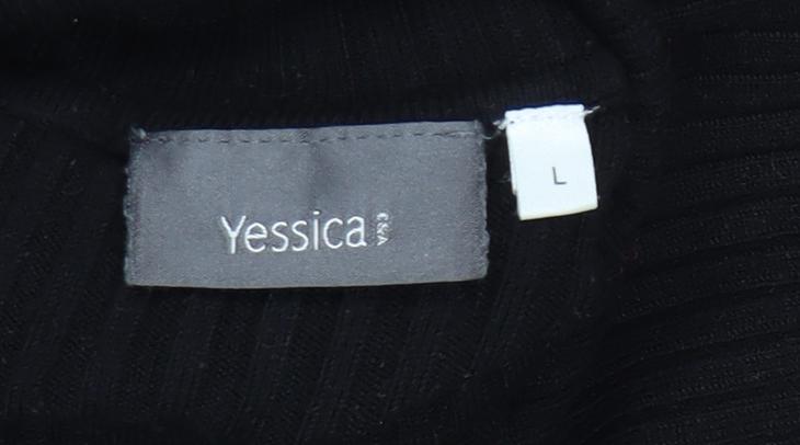 Womens UK Size L Yessica Black Pullover Jumper