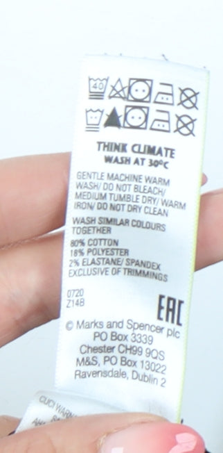 Marks and Spencer Black Jogger Trousers for Men, Size L