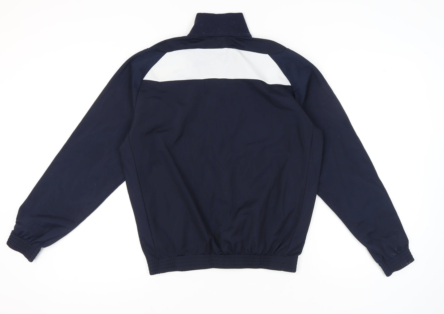 Mens UK Size M Macron Blue 1/2 Zip Sweatshirt