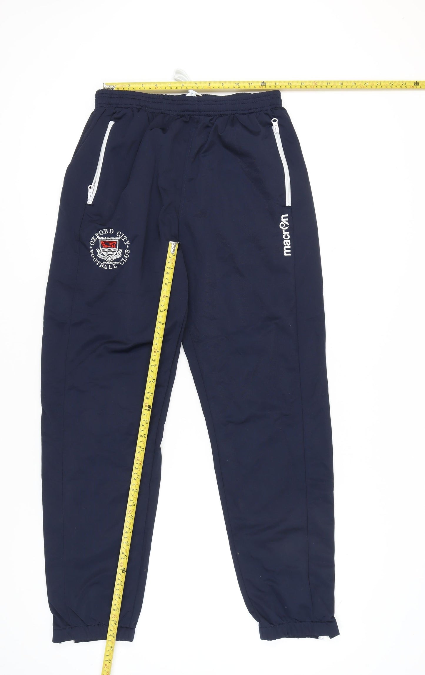 Macron Men's Blue Jogger Trousers L