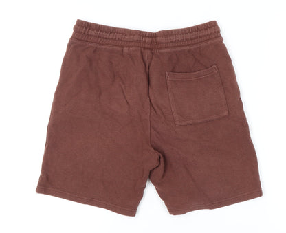 Next Brown Sweat Shorts, Size S, Casual Summer Style