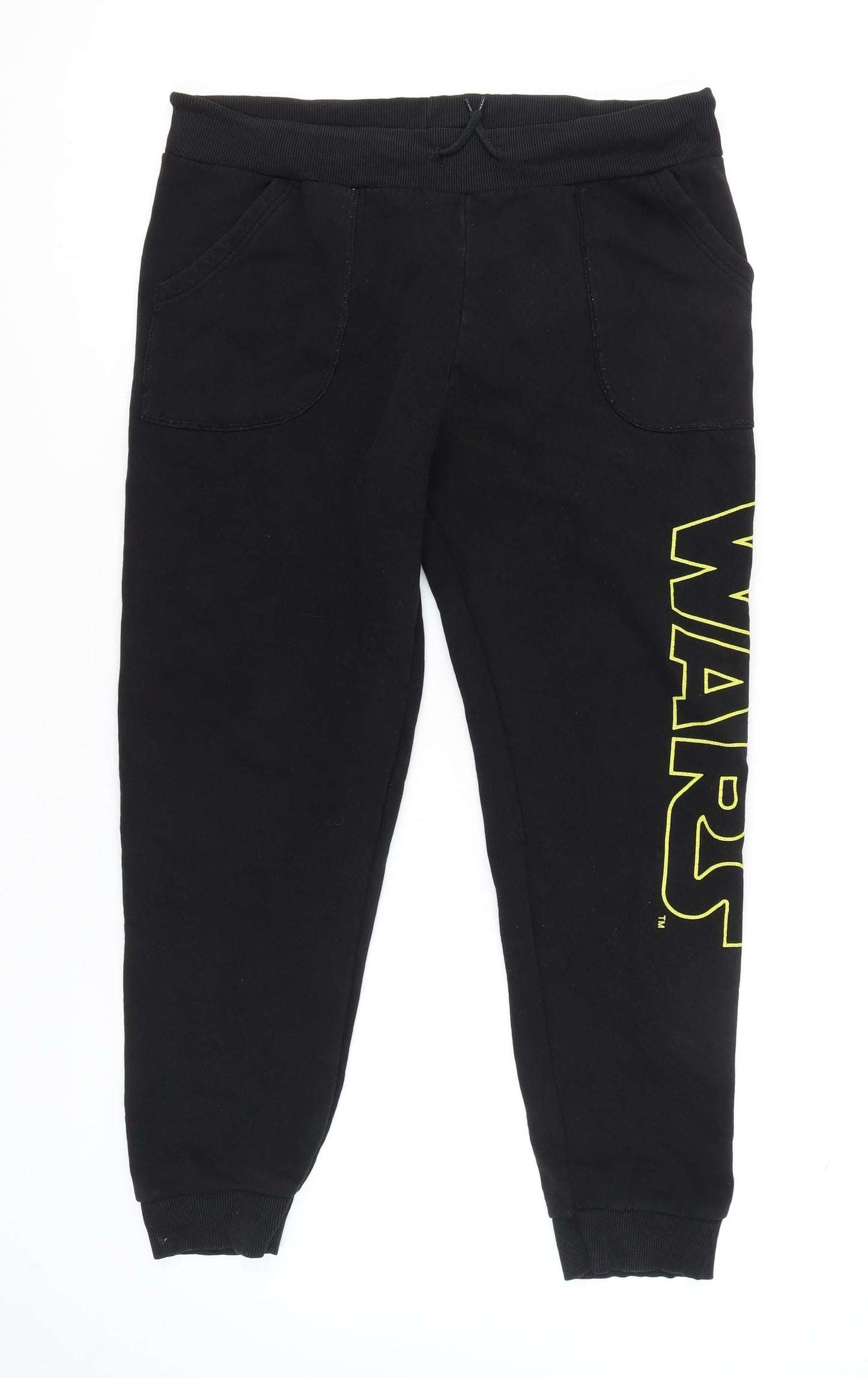 Star Wars Men's Black Joggers - Medium, Soft Cotton
