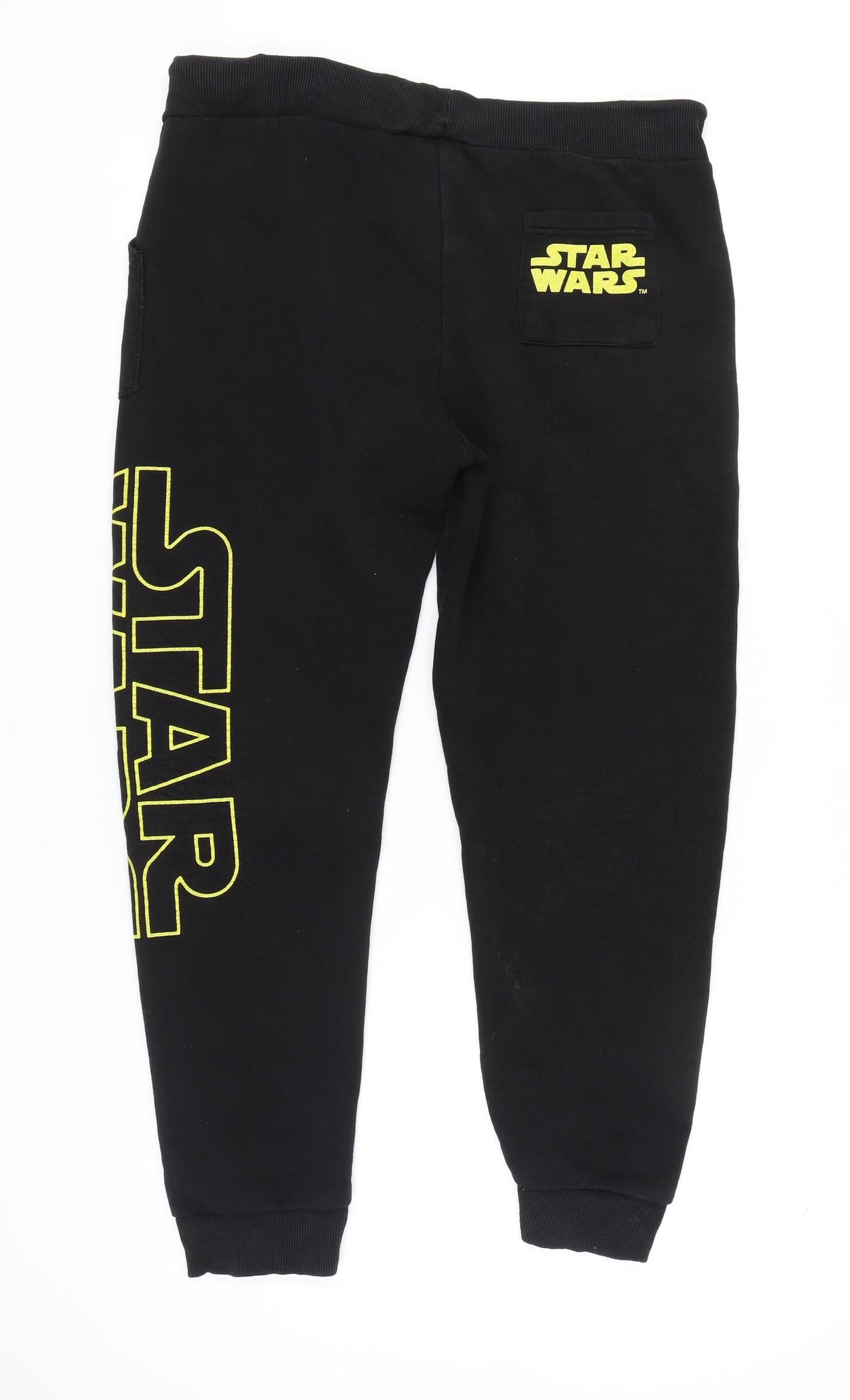 Star Wars Men's Black Joggers - Medium, Soft Cotton