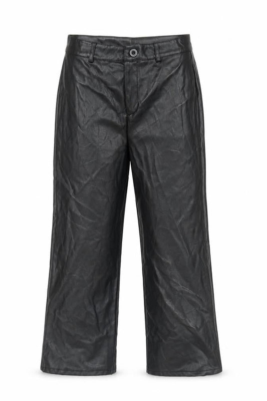 Primark Girls Black Faux Leather Dress Pants 13-14 Years