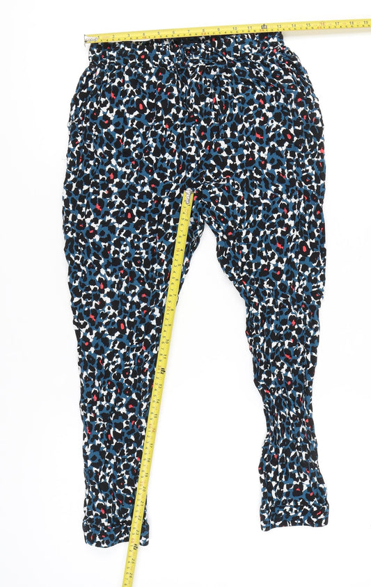 Womens UK Size 14 John Lewis & Partners Relaxed Fit Jogger Multicoloured Trouser