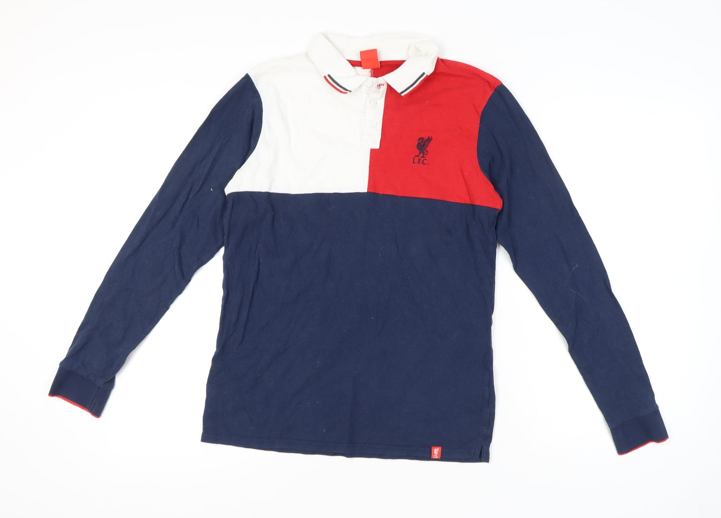 L.F.C. Men's Colourblock Polo Shirt - Medium