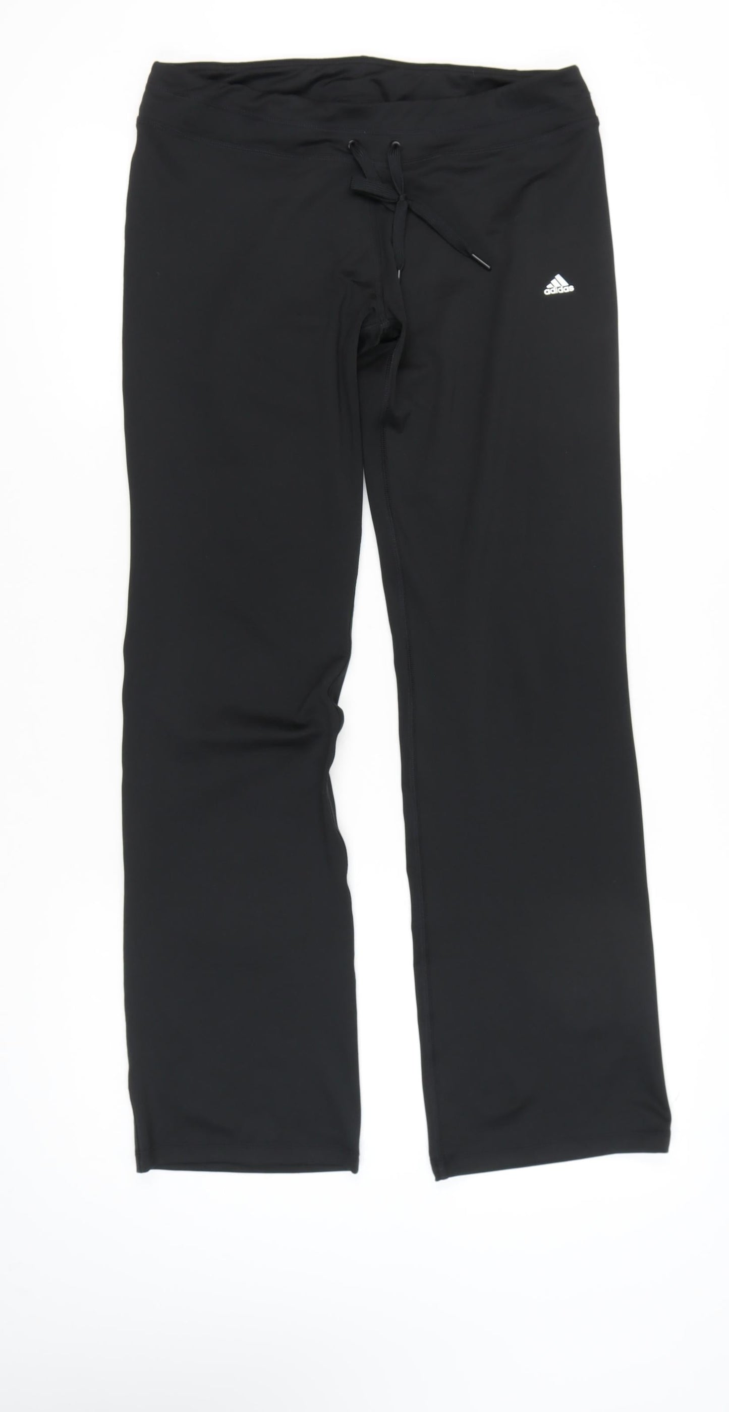 Adidas Women's Black Gym Trousers, Size L, Activewear